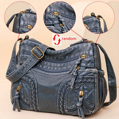 Chic Woven Tote Bag - Lightweight Everyday Shoulder Bag