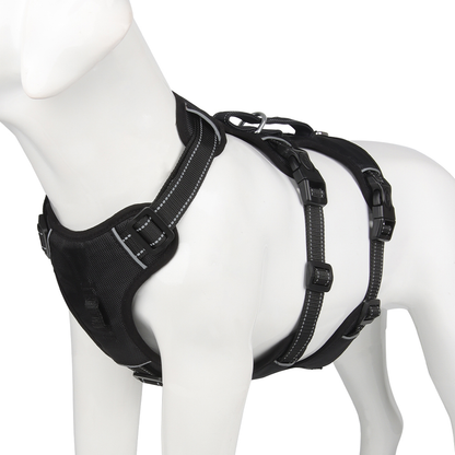 SafeWalk Adjustable Dog Vest – No Pull Reflective Harness