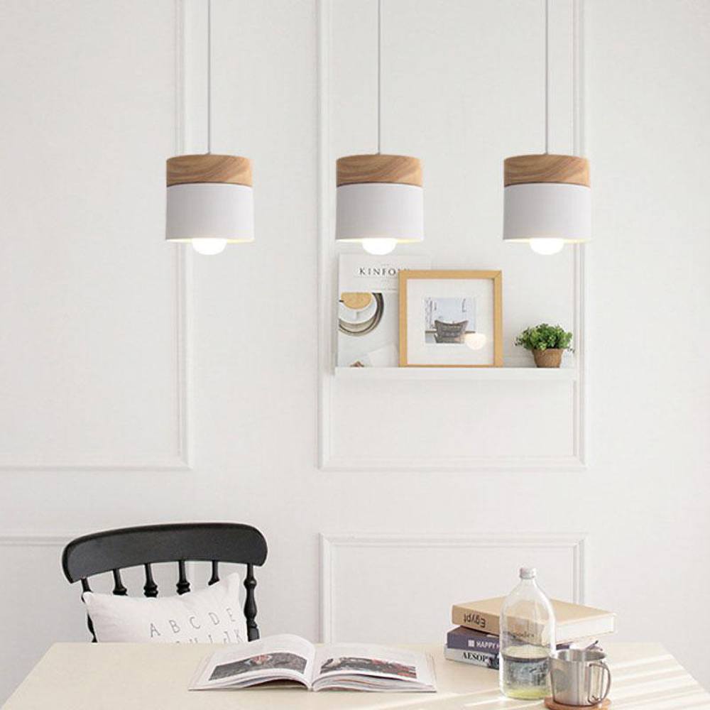 Stylish Wood Drop Ceiling Light