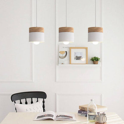 Stylish Wood Drop Ceiling Light