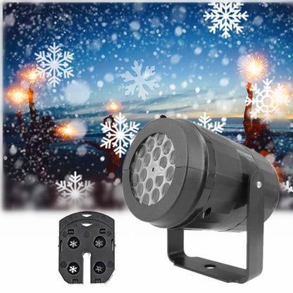 Colorful Outdoor Christmas Light Projector with 16 Designs