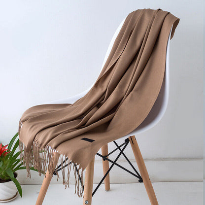 Luxury Cashmere Scarf Warm and Cozy Long Wrap