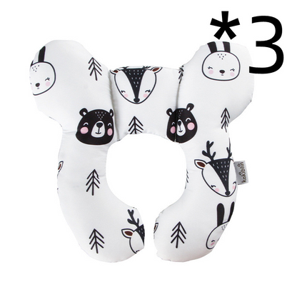 Soft Baby Head Support Pillow for Car Seat and Stroller