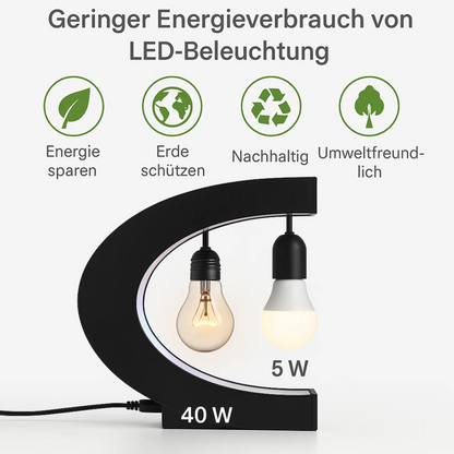 Modern LED Floating Globe Light Lamp