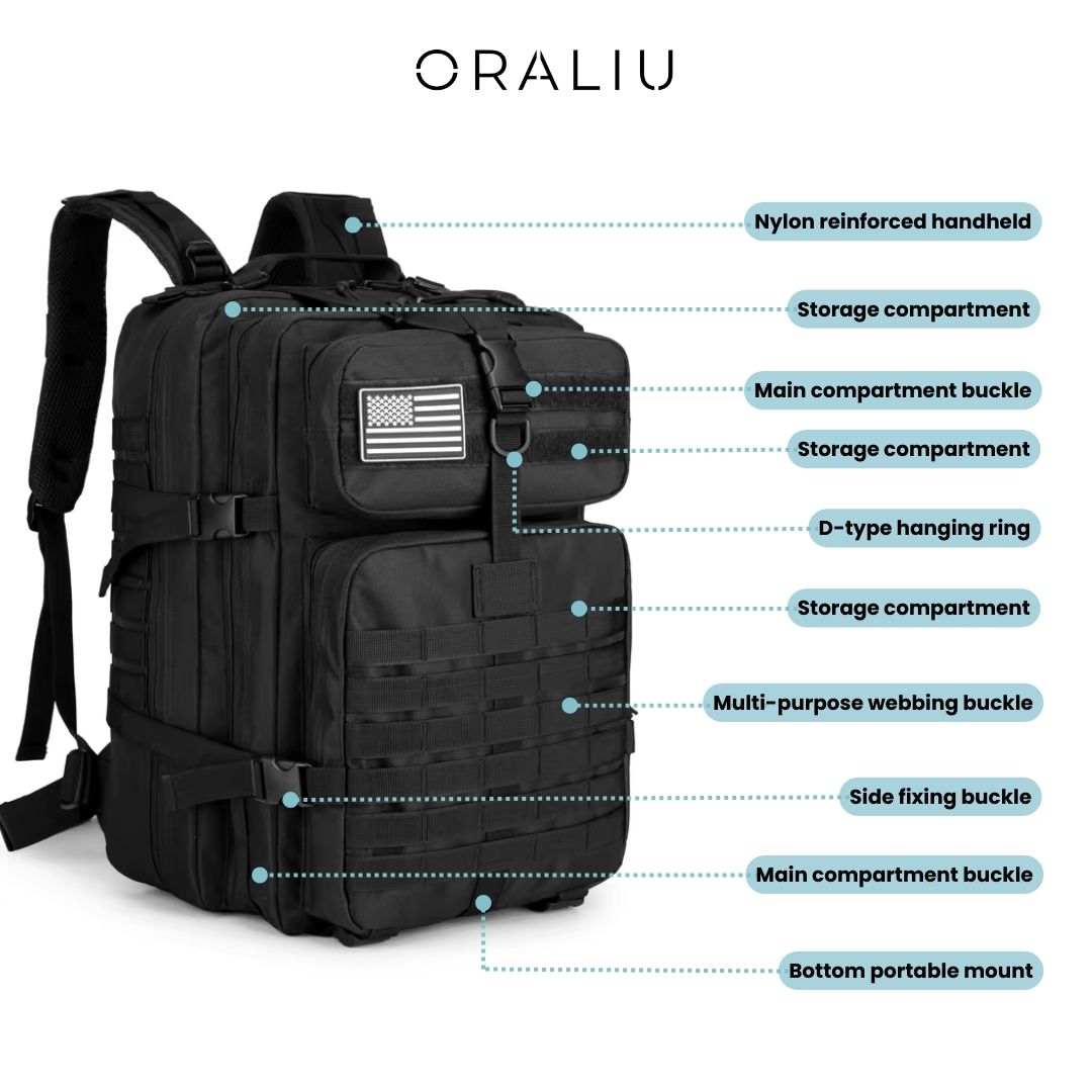 Heavy Duty Outdoor Survival Backpack