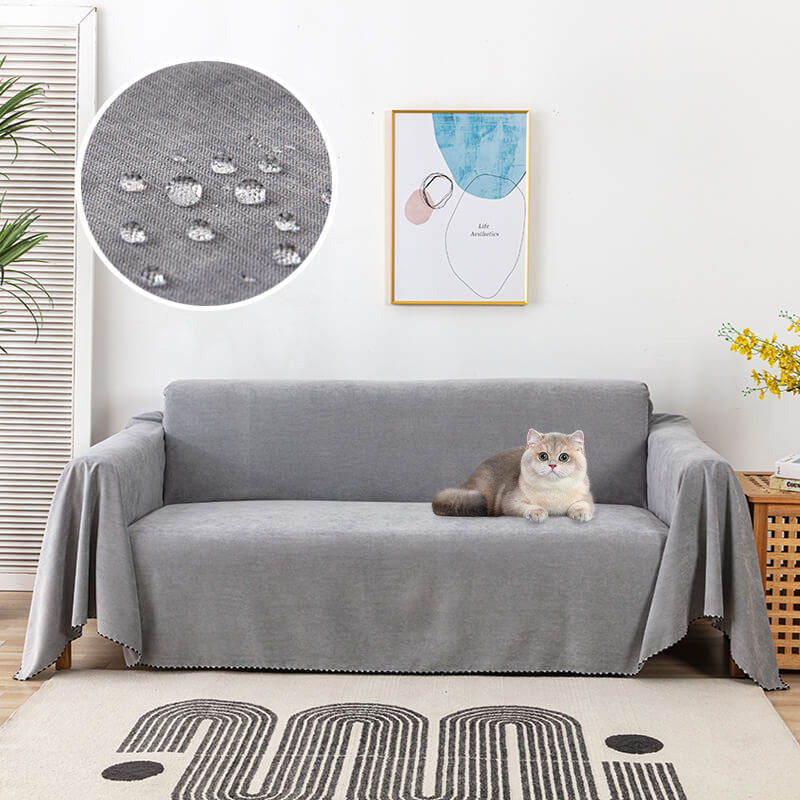 Durable Waterproof Sofa Throw – Slip Resistant Couch Protector