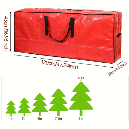 Big Holiday Tree Storage Bag Waterproof Polyester Container