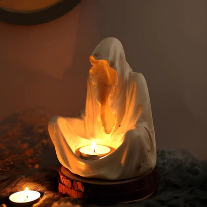 Elegant Metal Candle Stand