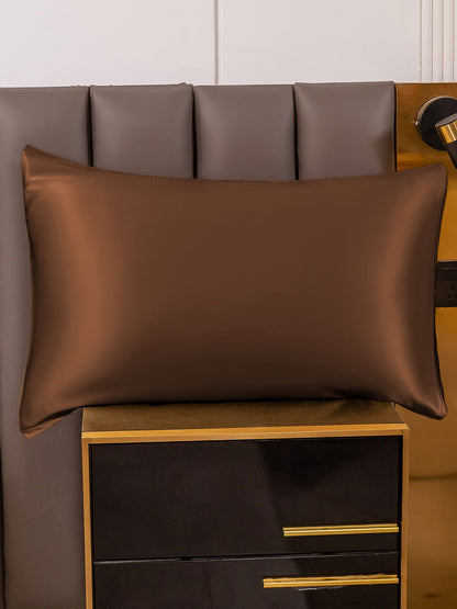 Soft Mulberry Silk Pillowcase Set with Zipper Closure