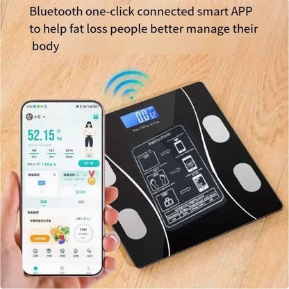 Smart Digital Body Fat Scale with Bluetooth App