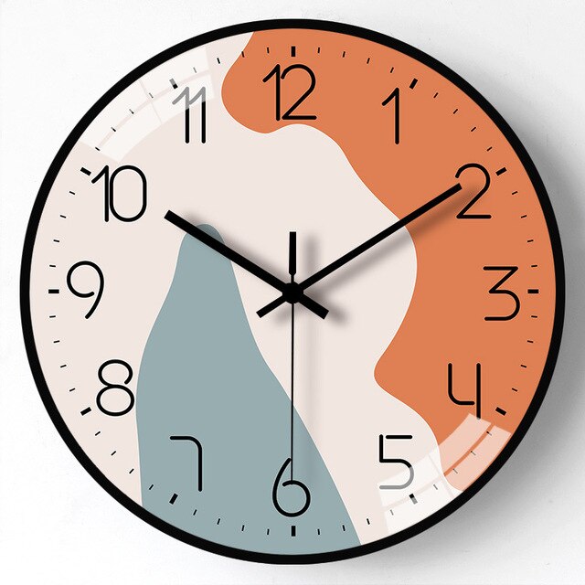 Stylish Natural Colorful Wall Clock