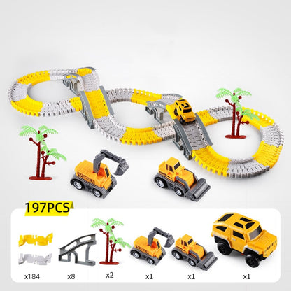 Fun Flexible Train Track Play Set