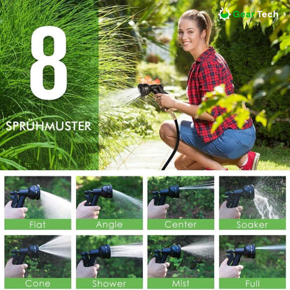 Flexible Water Hose with 8 Spray Settings Durable & Kink Free
