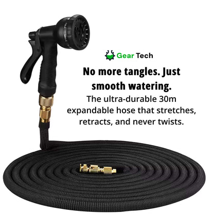 Flexible Water Hose with 8 Spray Settings Durable & Kink Free