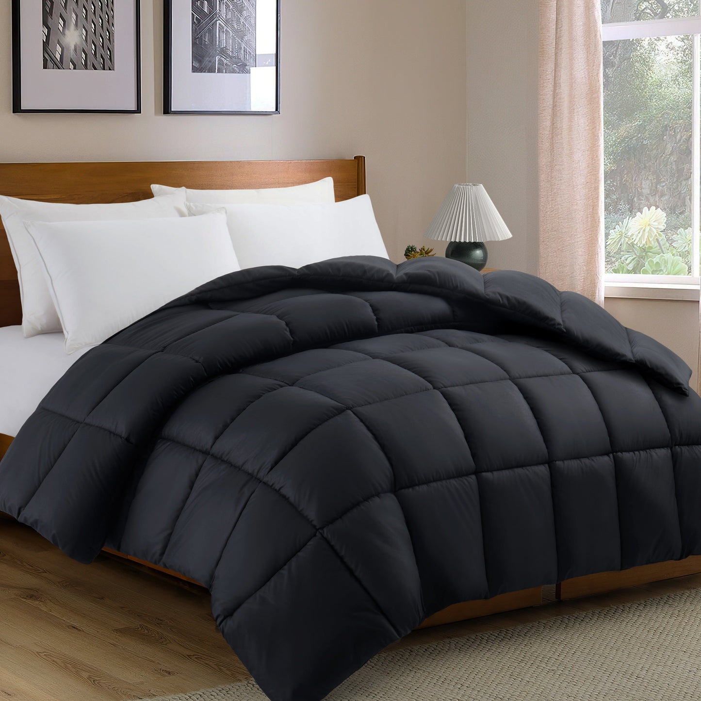 Premium Reversible Duvet with Soft Microfiber Fill