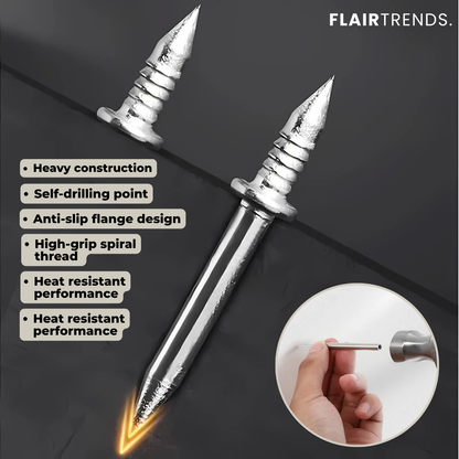 Easy Wall Anchors 100 Pack No Drill Needed