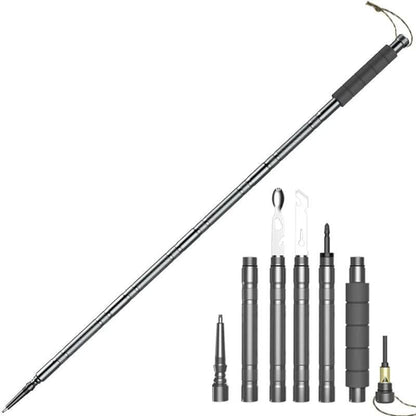 Durable Hiking Staff with Multi Tool for Outdoor Use