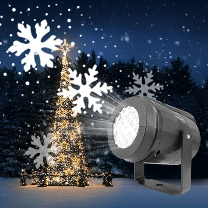 Colorful Outdoor LED Snowflake Projector Light