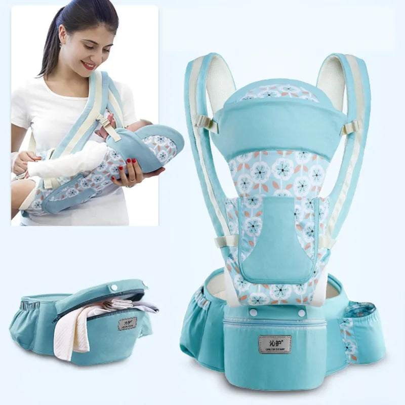 Practical Baby Sling - Ergonomic Carrier with Pocket