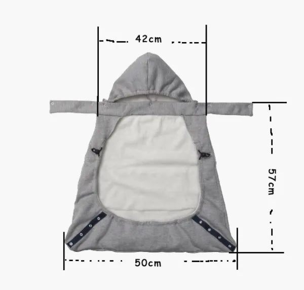 Practical Baby Carrier Hood Cover - Universal Fit