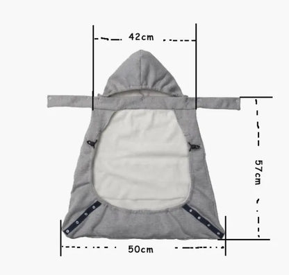 Practical Baby Carrier Hood Cover - Universal Fit