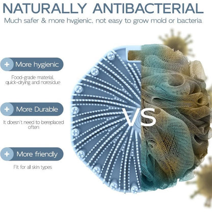Antibacterial Exfoliating Shower Brush