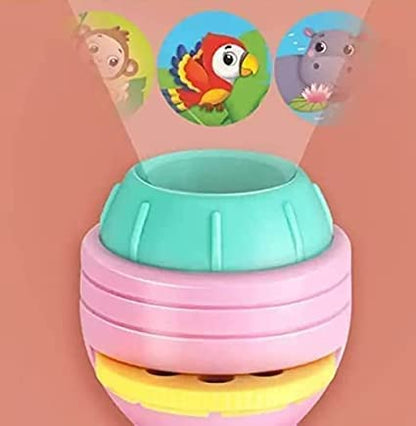 Fun Kids Night Light Projector Flashlight