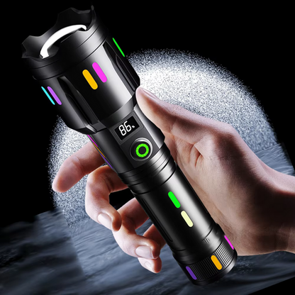 Powerful Rechargeable LED Torch 9000 Lumens