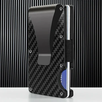Slim RFID Block Metal Wallet for Men - Fesara