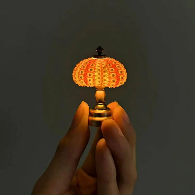 Ocean Blue Glass Table Lamp