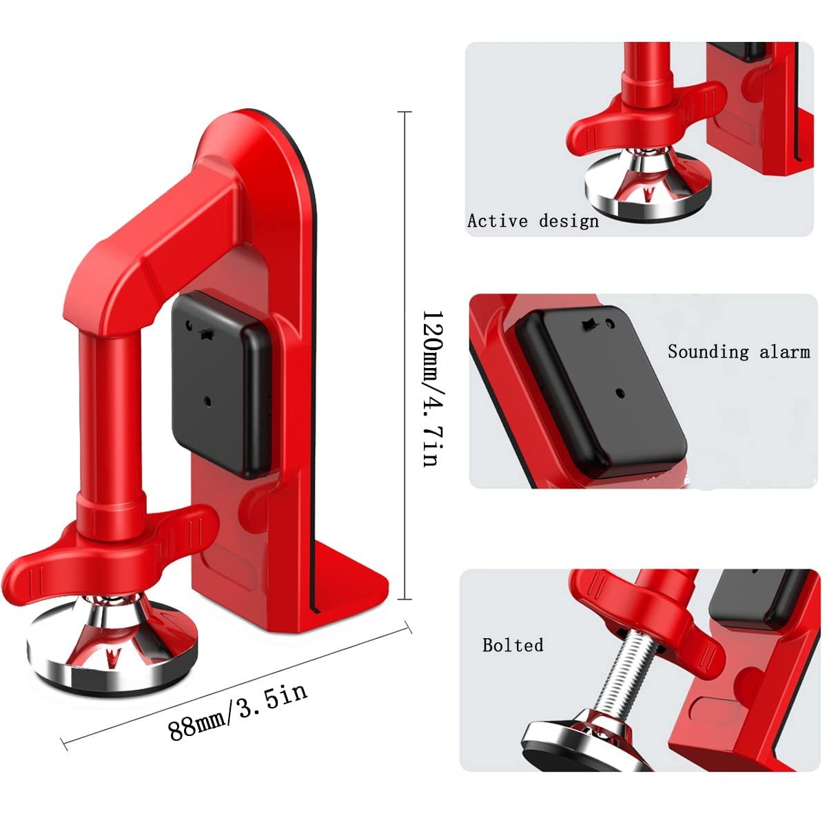 Compact Safety Gate Door Protector