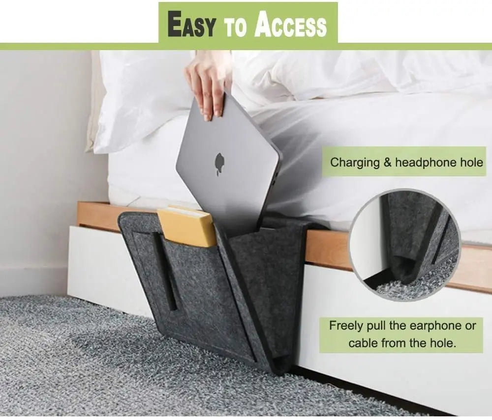 Bedside Storage Organizer Box