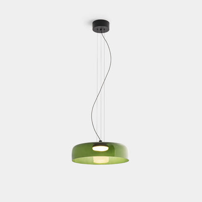Frosted Glass Hanging Light
