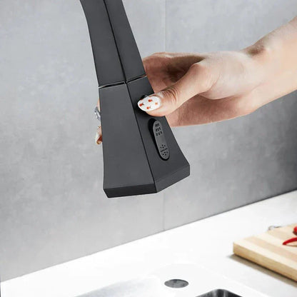 Contemporary Swing Kitchen Faucet – Sleek Stainless Steel Mixer Tap