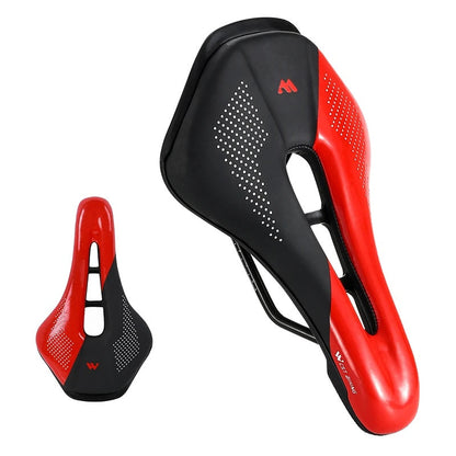 Variant image for Comfortable Shockproof Bicycle Saddle with Hollow Design – Non-Slip Cushion for MTB and Road Bike-2