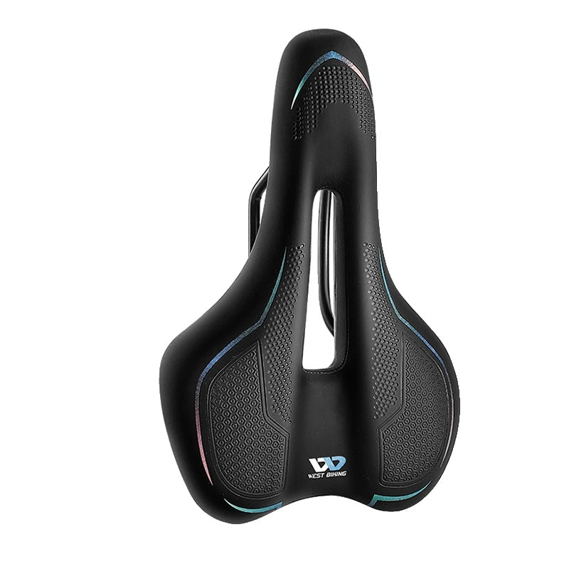 Variant image for Comfortable Shockproof Bicycle Saddle with Hollow Design – Non-Slip Cushion for MTB and Road Bike-11