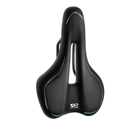 Variant image for Comfortable Shockproof Bicycle Saddle with Hollow Design – Non-Slip Cushion for MTB and Road Bike-11