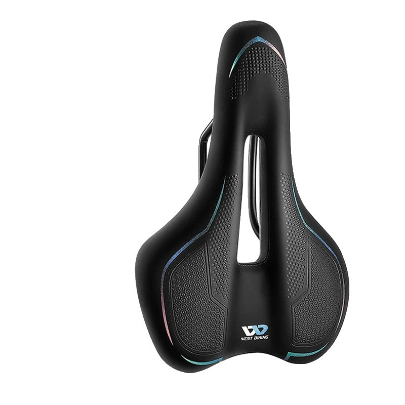 Variant image for Comfortable Shockproof Bicycle Saddle with Hollow Design – Non-Slip Cushion for MTB and Road Bike-8