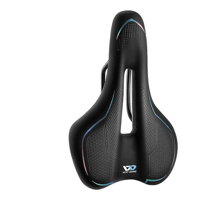 Variant image for Comfortable Shockproof Bicycle Saddle with Hollow Design – Non-Slip Cushion for MTB and Road Bike-8