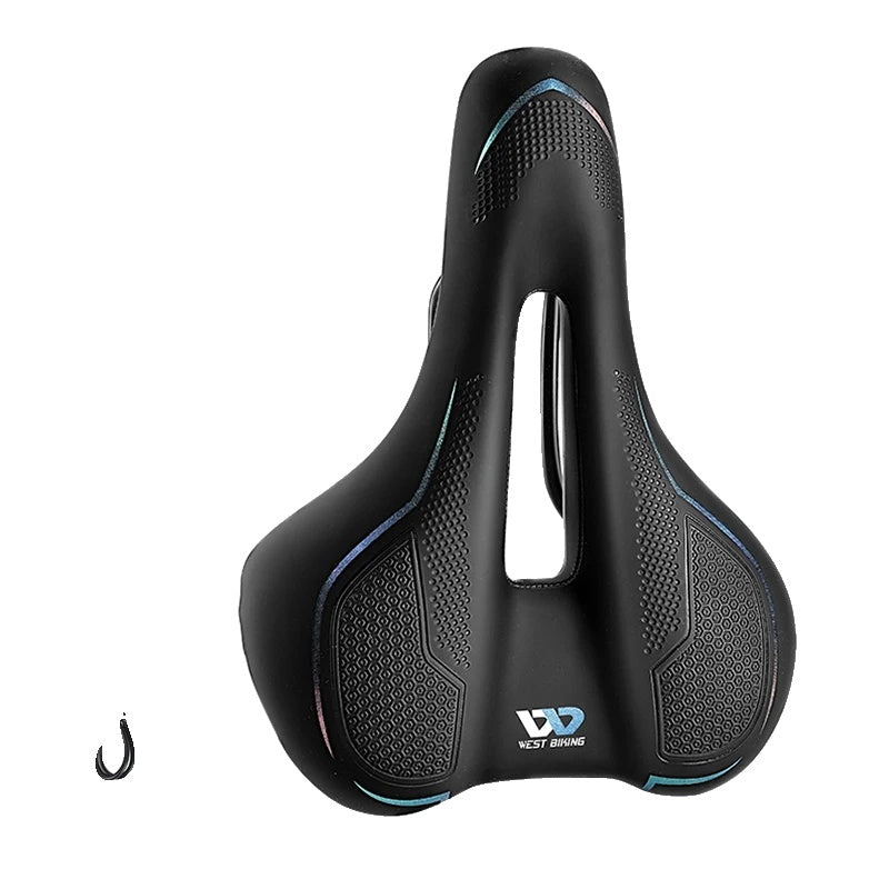 Variant image for Comfortable Shockproof Bicycle Saddle with Hollow Design – Non-Slip Cushion for MTB and Road Bike-20