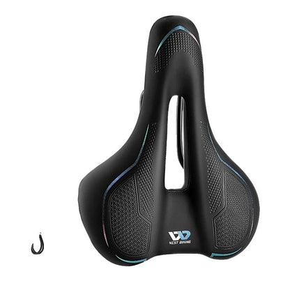 Variant image for Comfortable Shockproof Bicycle Saddle with Hollow Design – Non-Slip Cushion for MTB and Road Bike-20
