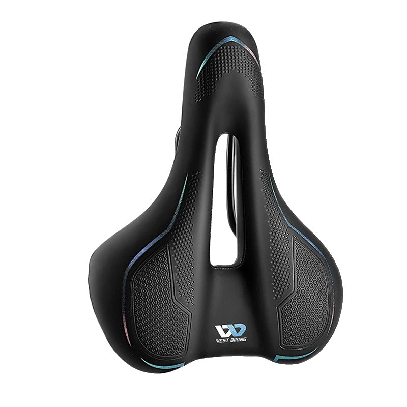 Variant image for Comfortable Shockproof Bicycle Saddle with Hollow Design – Non-Slip Cushion for MTB and Road Bike-13