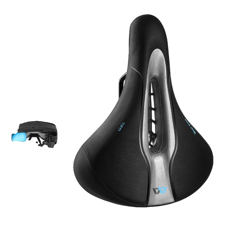 Variant image for Comfortable Shockproof Bicycle Saddle with Hollow Design – Non-Slip Cushion for MTB and Road Bike-9