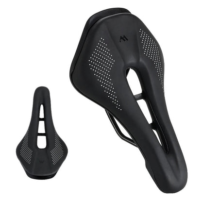 Variant image for Comfortable Shockproof Bicycle Saddle with Hollow Design – Non-Slip Cushion for MTB and Road Bike-1