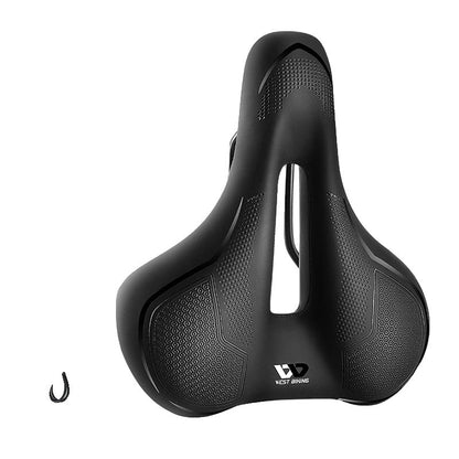 Variant image for Comfortable Shockproof Bicycle Saddle with Hollow Design – Non-Slip Cushion for MTB and Road Bike-3