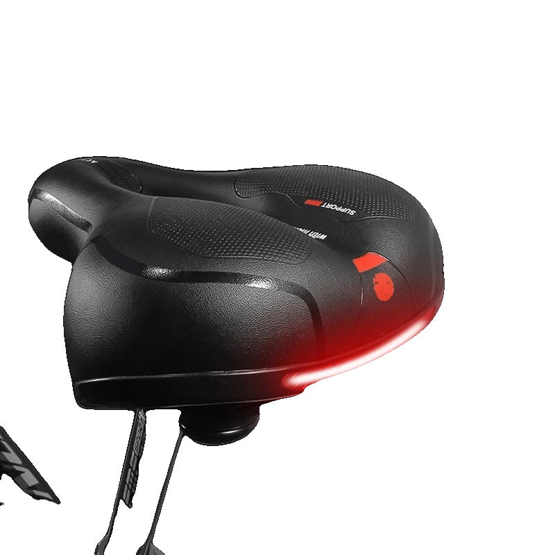 Comfortable Hollow Breathable Bicycle Saddle for MTB and Road Bikes - Shock Absorbing Bike Seat for Long-Distance Riding-1