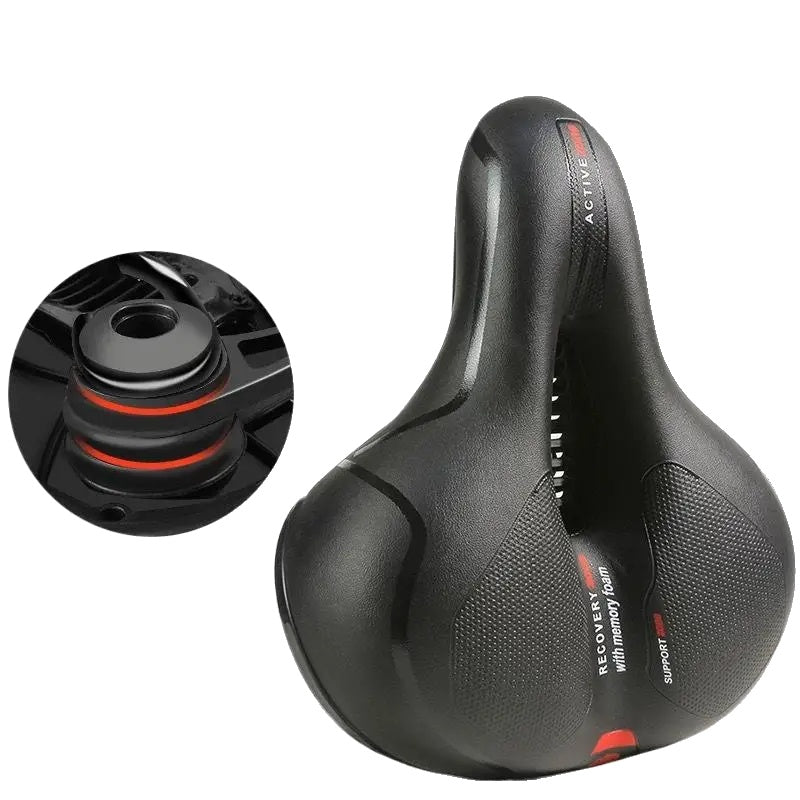 Variant image for Comfortable Hollow Breathable Bicycle Saddle for MTB and Road Bikes - Shock Absorbing Bike Seat for Long-Distance Riding-2
