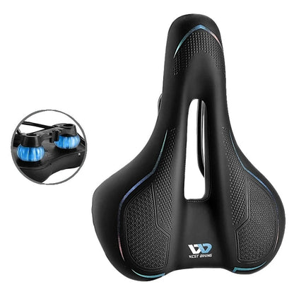 Soft Cushion Mountain Bike Seat – Durable Waterproof Cycling Saddle - Fesara
