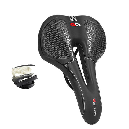 Variant image for High Elastic Shock Absorbing Bicycle Saddle – Waterproof and Breathable Comfortable Bike Seat for Mountain and Road Biking-5