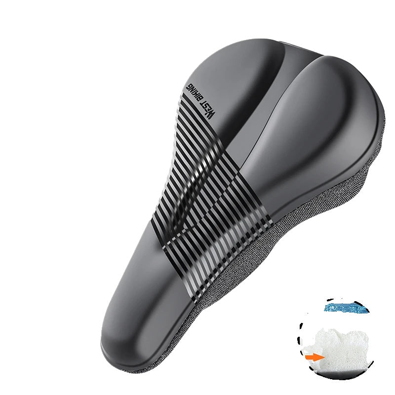 Durable Bike Seat Cover with Padded Cushion Waterproof Protection - Fesara